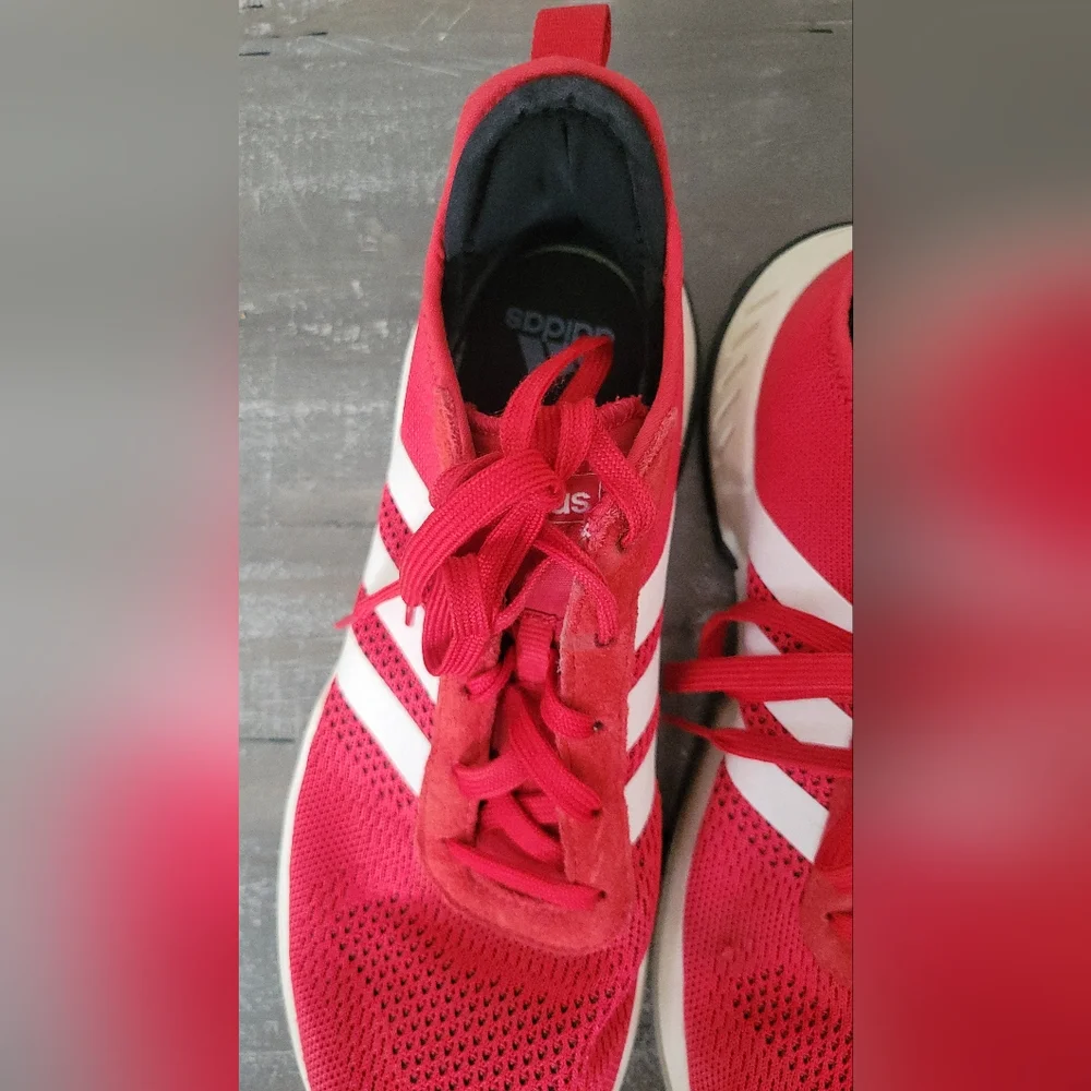 Adidas Men’s Red Phosphere Running Shoes 10